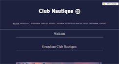 Desktop Screenshot of clubnautique.nl